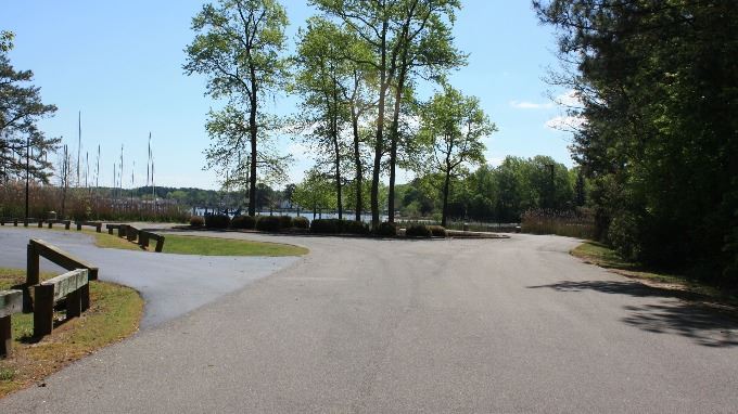 Back Creek Park Boat Landing Approach