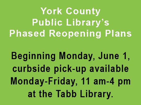 Library Reopening Updates