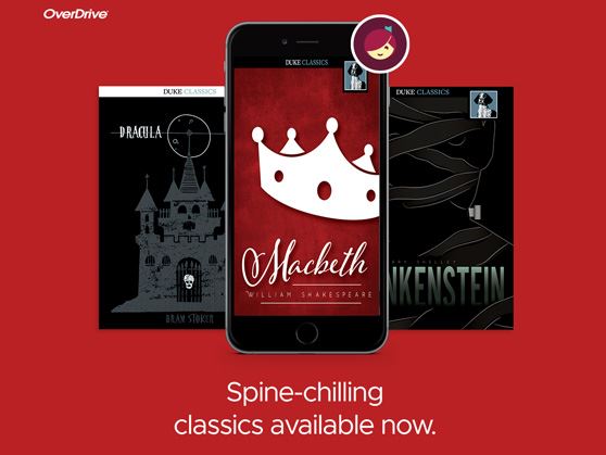 Classic ebooks that are always available in our OverDrive Collection