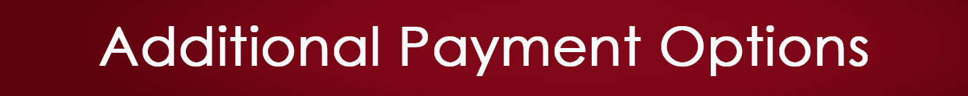 Additional Payment Options 