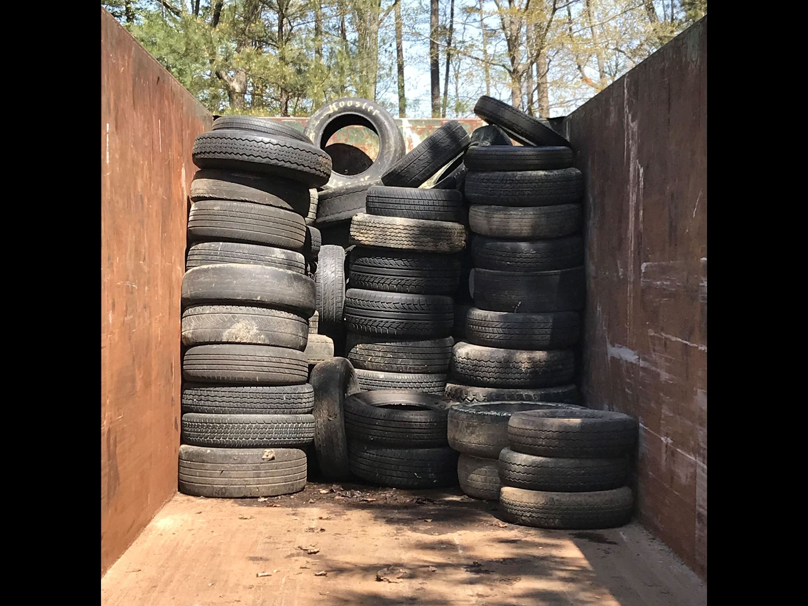 This is an image of tires