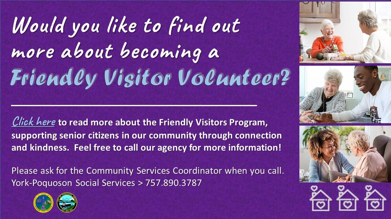 Become a Friendly Visitor Volunteer