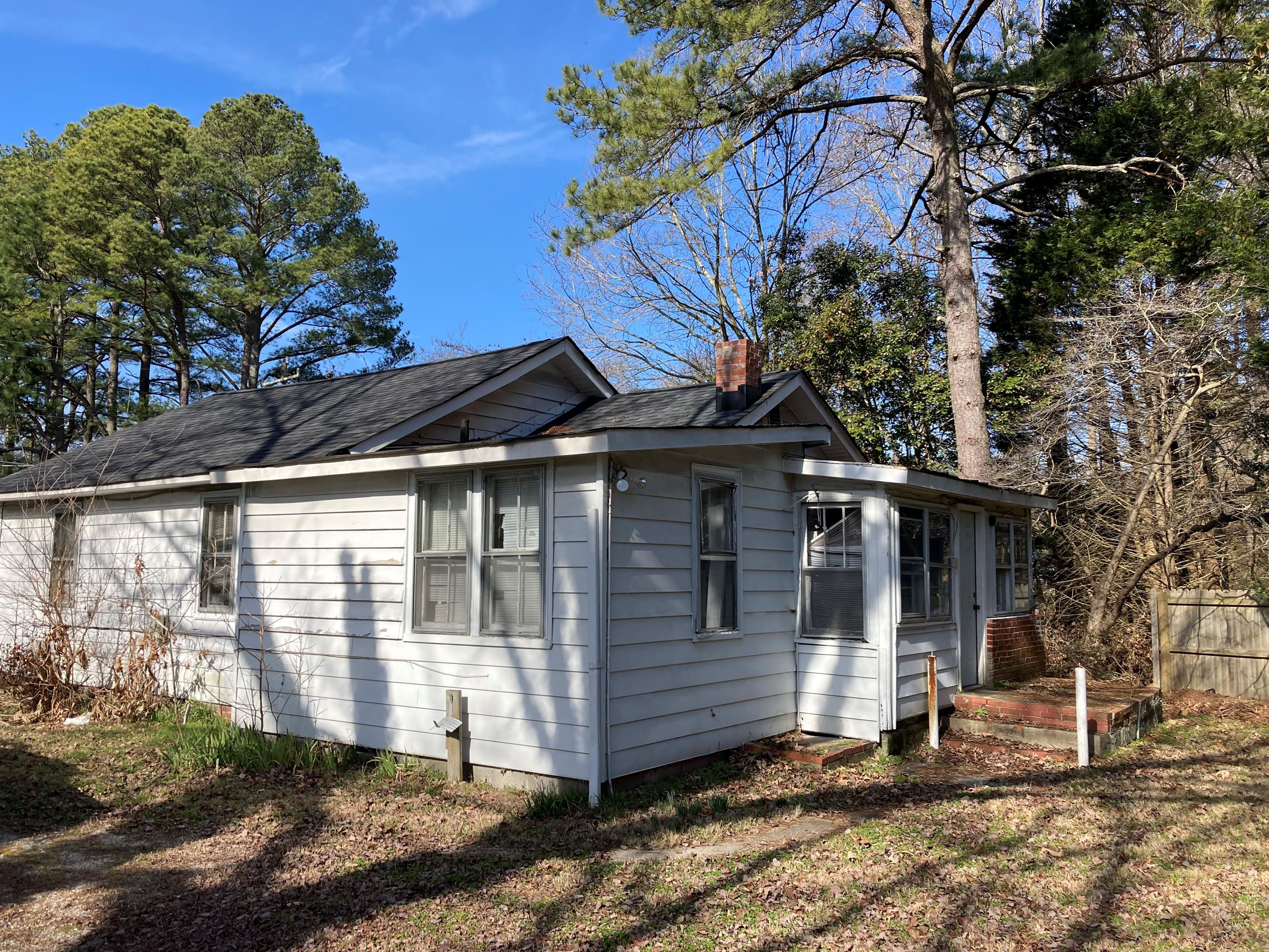 Before 1214 Carys Chapel Rd