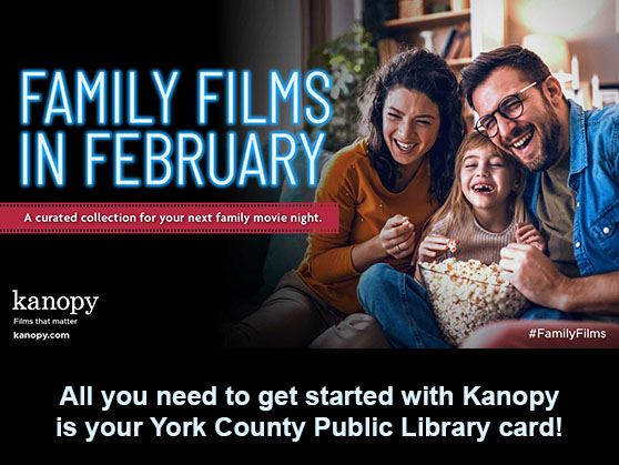 Kanopy celebrates family films in February