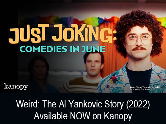 Explore Kanopy's comedy collection in June