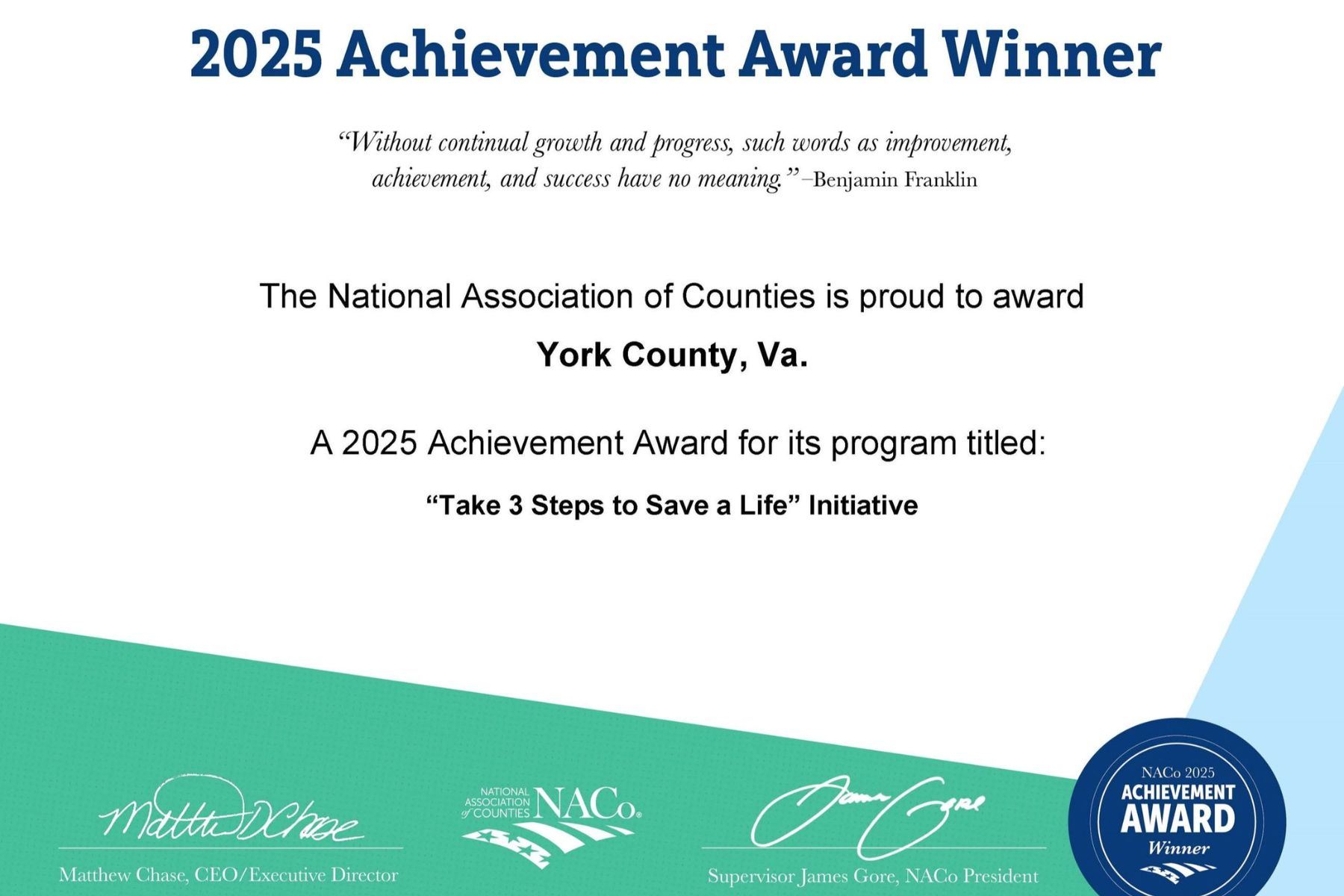 NACo Award Winners 2025