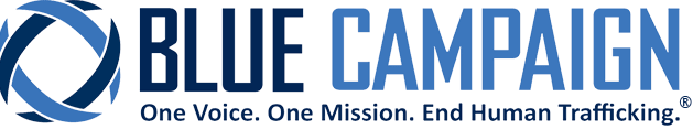 Link to Blue campaign human trafficking website Opens in new window